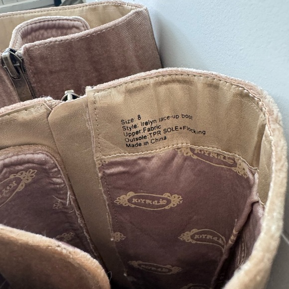 Joyfolie Indy Combat Boots - Picture 3 of 3